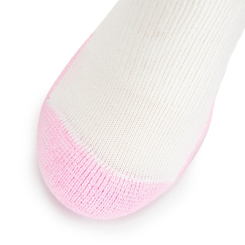 Thorlos Women's DWMXW Walking Thick Padded Ankle Sock, Pink (3 Pack), Large - Image 5